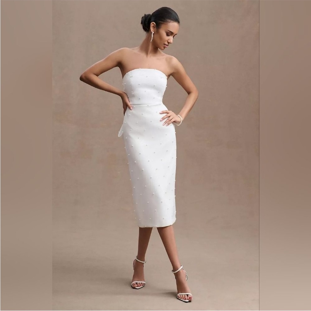 Sachin + Babi Gemma Pearl Midi Dress